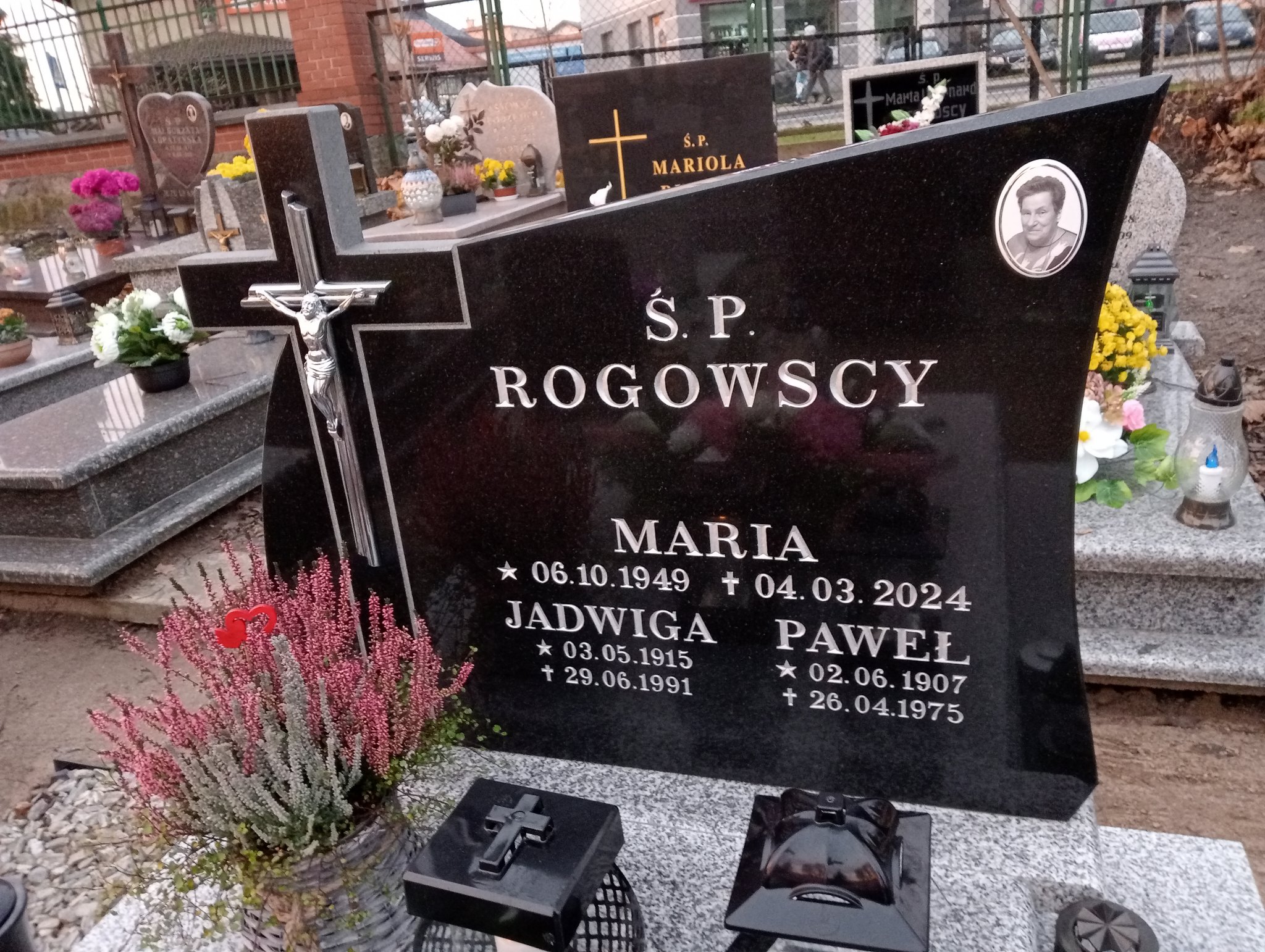 Jadwiga Rogowska 1915 Lubawa paraf. - Grobonet - Wyszukiwarka osób pochowanych