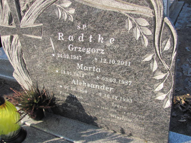Ewa Radtke 1951 Lubawa paraf. - Grobonet - Wyszukiwarka osób pochowanych