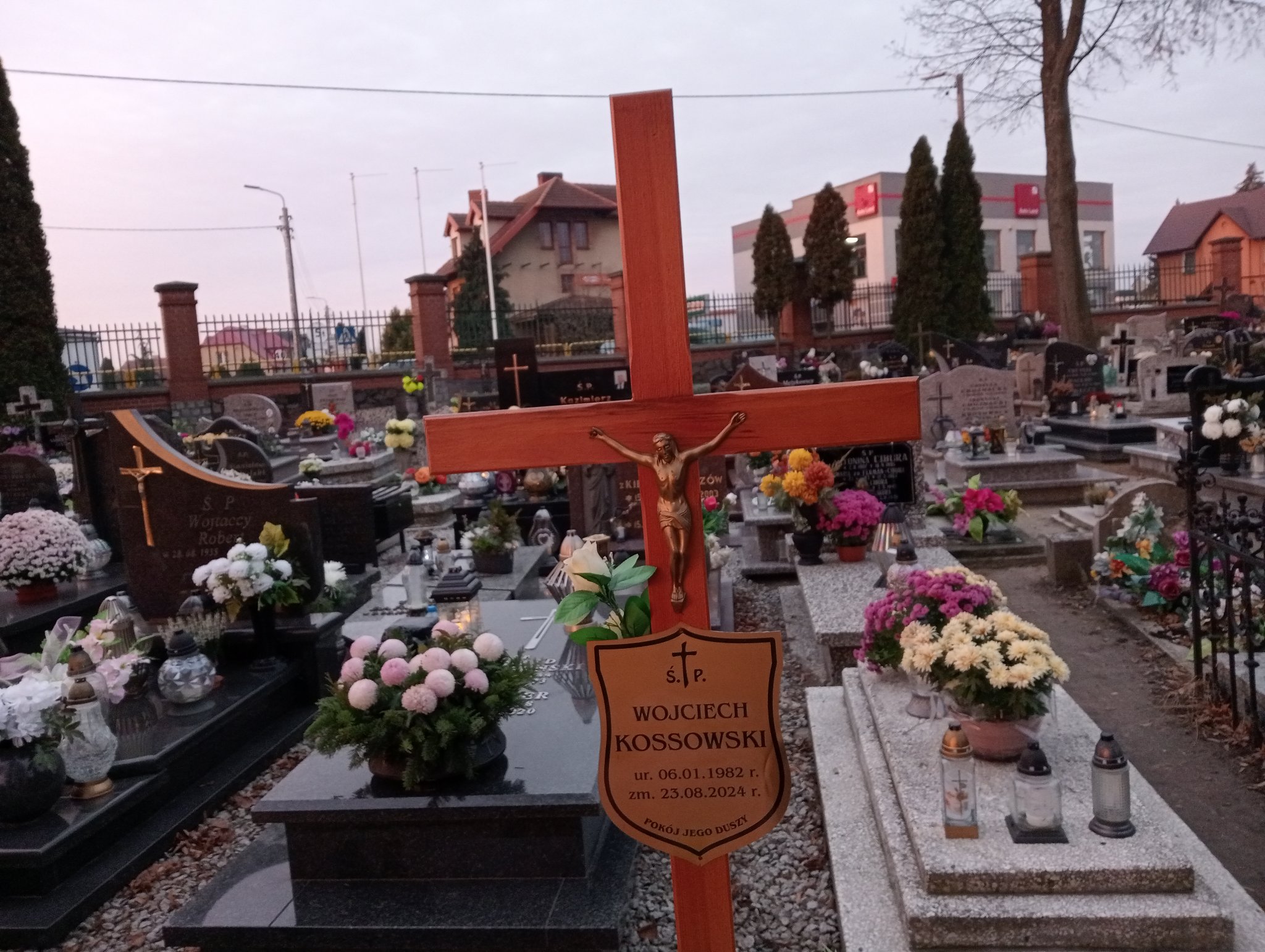 Wojciech Kossowski 1982 Lubawa paraf. - Grobonet - Wyszukiwarka osób pochowanych