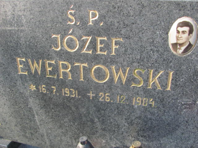 Józef Ewertowski 1931 Lubawa paraf. - Grobonet - Wyszukiwarka osób pochowanych