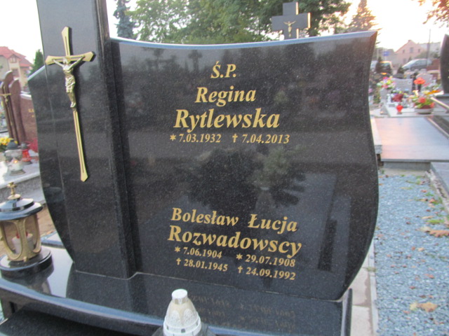 Łucja Rozwadowska 1908 Lubawa paraf. - Grobonet - Wyszukiwarka osób pochowanych
