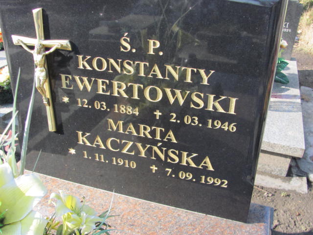 Marta Kaczyńska 1910 Lubawa paraf. - Grobonet - Wyszukiwarka osób pochowanych