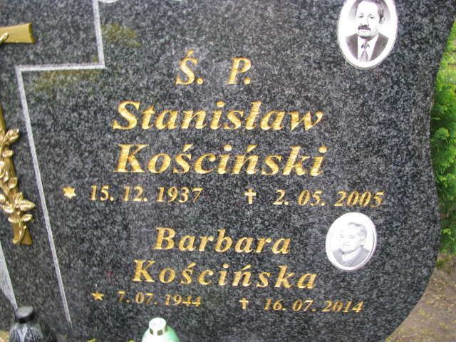 Stanisław Kościński 1937 Lubawa paraf. - Grobonet - Wyszukiwarka osób pochowanych