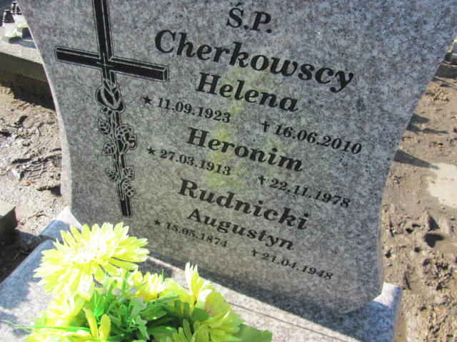 Helena Cherkowska 1923 Lubawa paraf. - Grobonet - Wyszukiwarka osób pochowanych