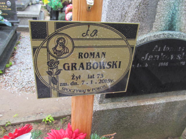 Roman Grabowski 1946 Lubawa paraf. - Grobonet - Wyszukiwarka osób pochowanych