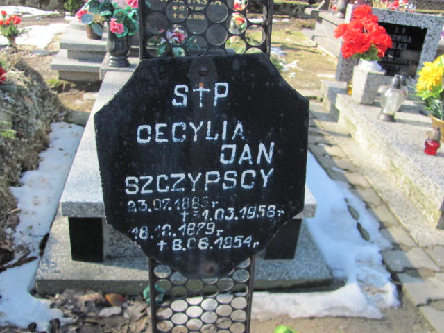 Jan Szczypski 1879 Lubawa paraf. - Grobonet - Wyszukiwarka osób pochowanych