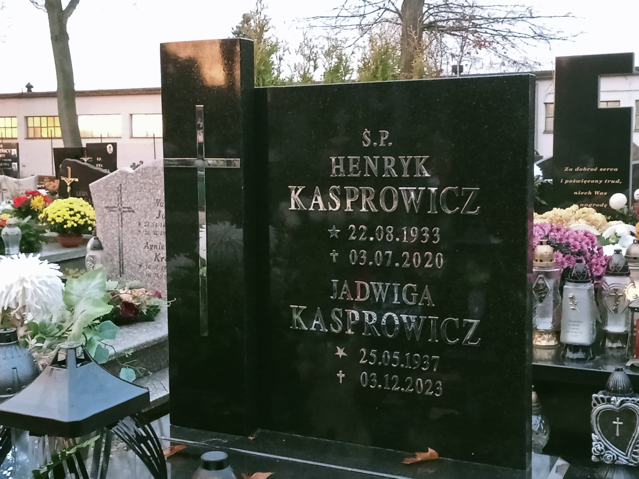 Henryk Kasprowicz 1933 Lubawa paraf. - Grobonet - Wyszukiwarka osób pochowanych