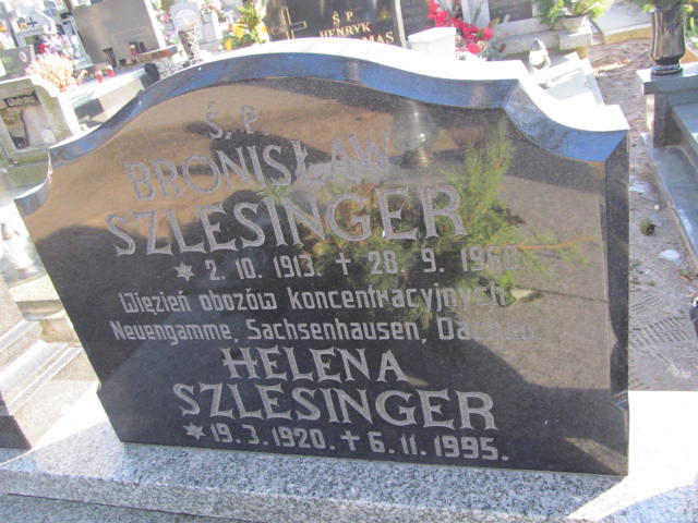 Helena Szlesinger 1920 Lubawa paraf. - Grobonet - Wyszukiwarka osób pochowanych