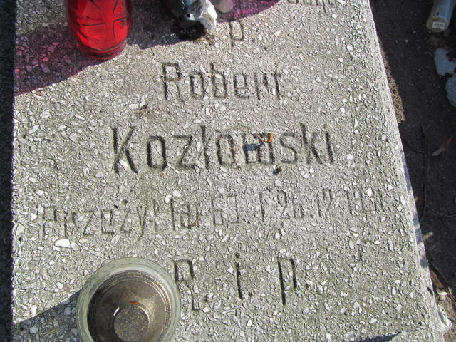 Robert Kozłowski Lubawa paraf. - Grobonet - Wyszukiwarka osób pochowanych