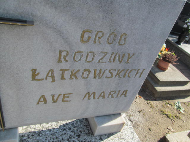 Ignacy Łątkowski 1883 Lubawa paraf. - Grobonet - Wyszukiwarka osób pochowanych