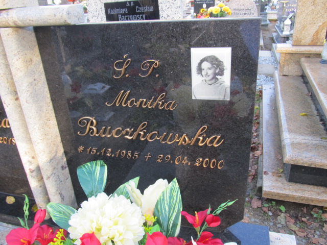 Monika Buczkowska 1985 Lubawa paraf. - Grobonet - Wyszukiwarka osób pochowanych