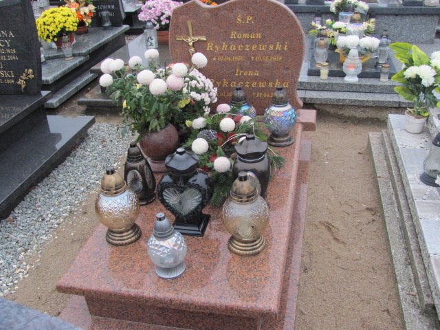 Roman Rykaczewski 1950 Lubawa paraf. - Grobonet - Wyszukiwarka osób pochowanych