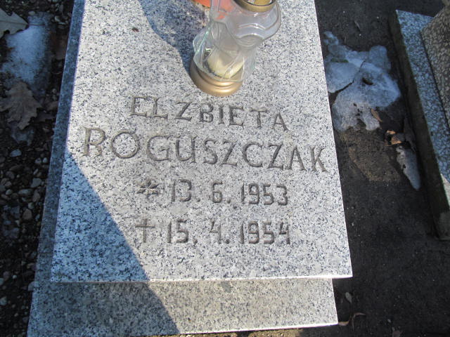 Elżbieta Roguszczak 1953 Lubawa paraf. - Grobonet - Wyszukiwarka osób pochowanych
