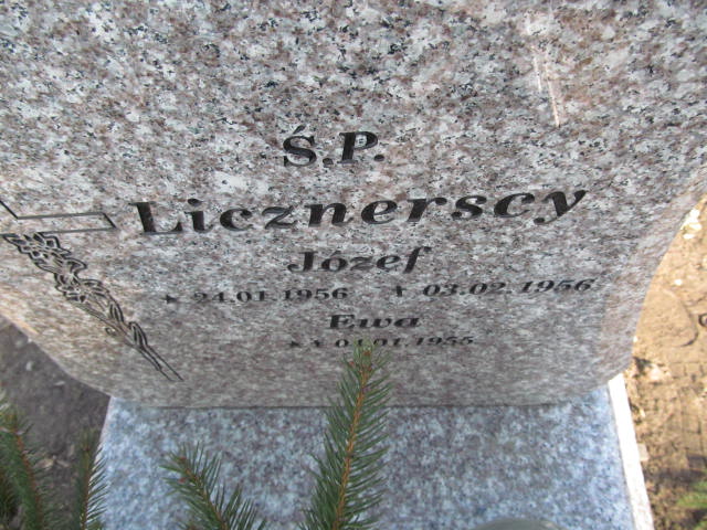 Ewa Licznerska 1955 Lubawa paraf. - Grobonet - Wyszukiwarka osób pochowanych