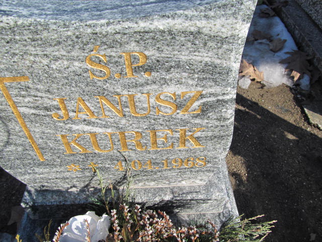 Janusz Kurek 1968 Lubawa paraf. - Grobonet - Wyszukiwarka osób pochowanych