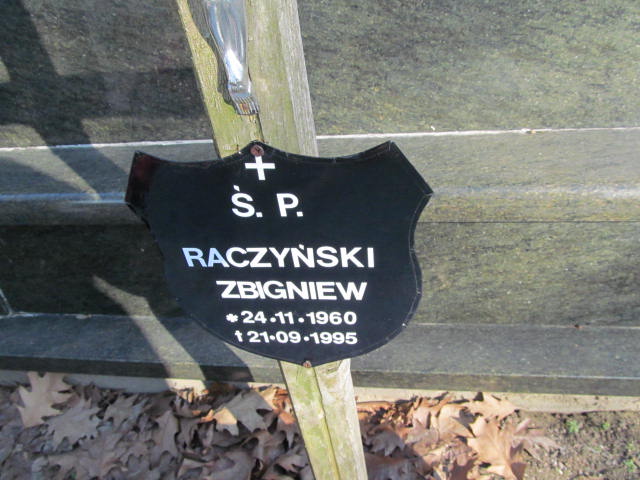 Zbigniew Raczyński 1960 Lubawa paraf. - Grobonet - Wyszukiwarka osób pochowanych