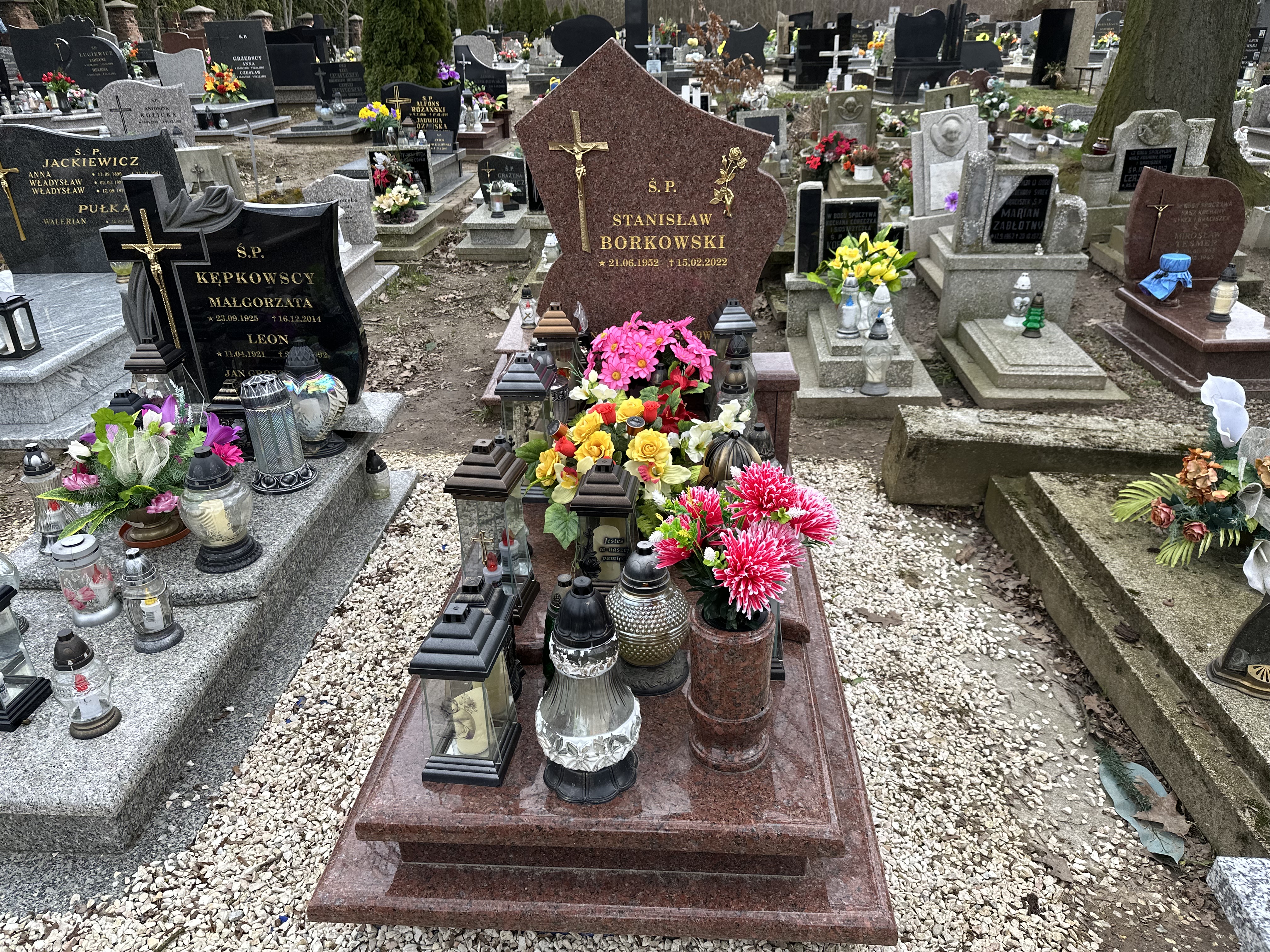 Grób Teresa Borkowska