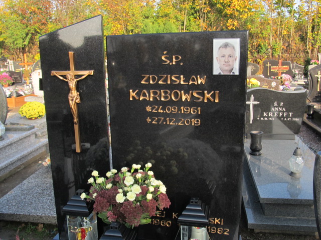 Andrzej Karbowski 1960 Lubawa paraf. - Grobonet - Wyszukiwarka osób pochowanych