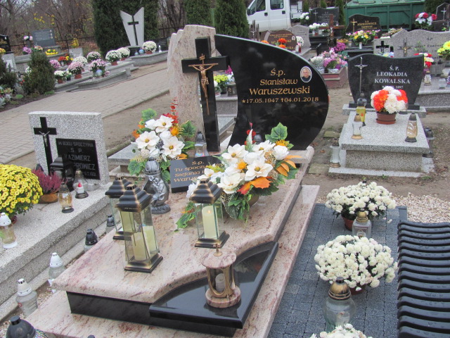 Stanisław Waruszewski 1947 Lubawa paraf. - Grobonet - Wyszukiwarka osób pochowanych