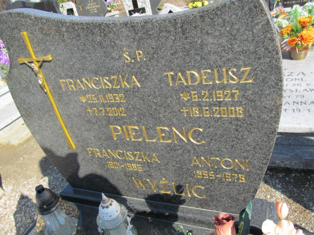 Franciszka Wyżlic 1901 Lubawa paraf. - Grobonet - Wyszukiwarka osób pochowanych