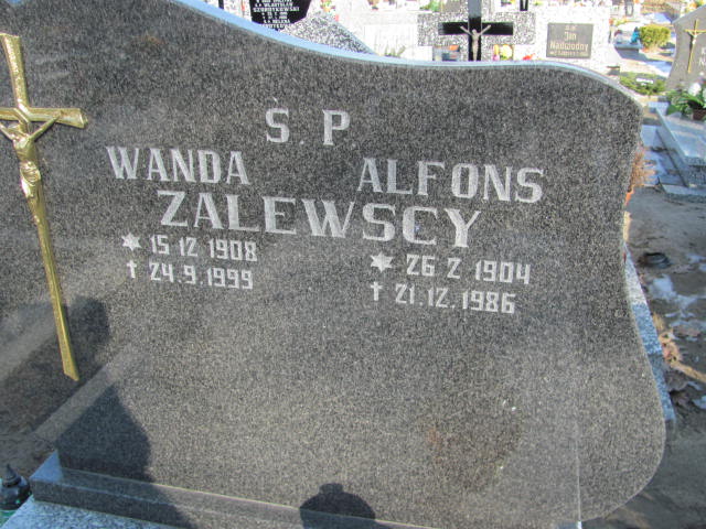 Wanda Zalewska 1908 Lubawa paraf. - Grobonet - Wyszukiwarka osób pochowanych