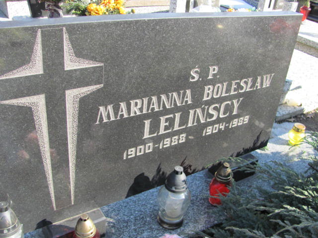 Bolesław Leliński 1904 Lubawa paraf. - Grobonet - Wyszukiwarka osób pochowanych