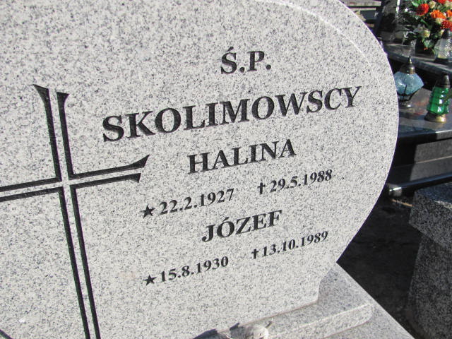 Halina Skolimowska 1927 Lubawa paraf. - Grobonet - Wyszukiwarka osób pochowanych
