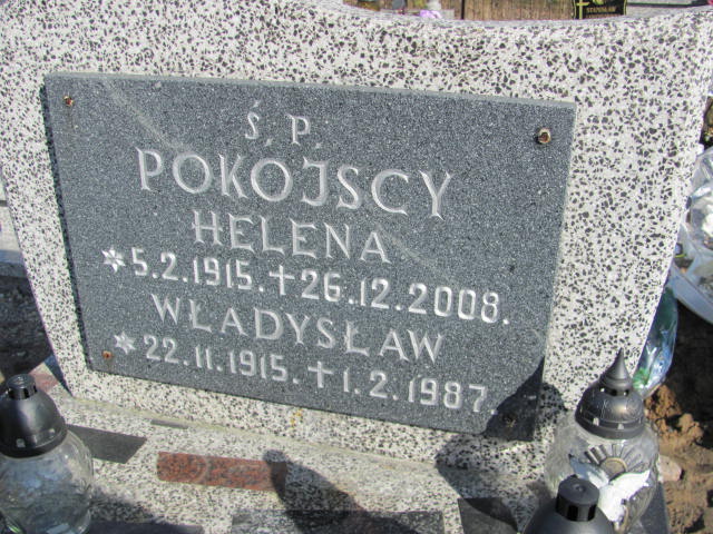 Helena Pokojska 1915 Lubawa paraf. - Grobonet - Wyszukiwarka osób pochowanych